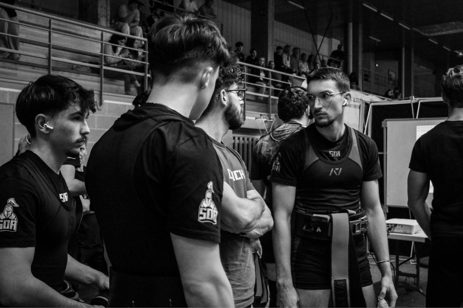 Coach avec 3 athlètes